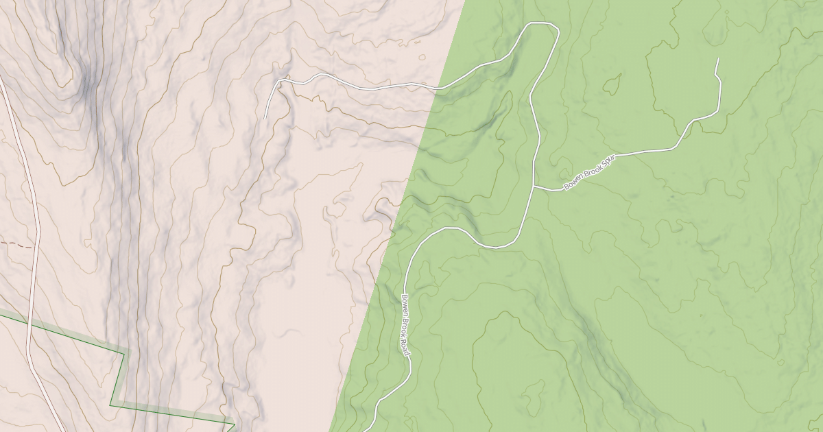 Map preview of BOWEN BROOK