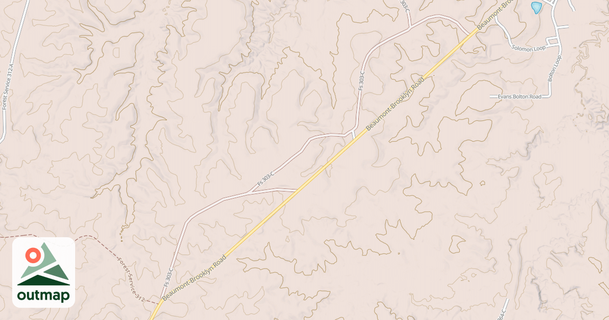 Map of USFS Motor Vehicle Use Map Roads {99FFE619-C449-4112-9493-95A138249DD9}