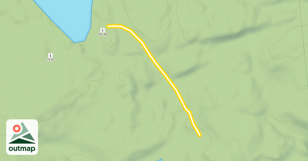 Map of #1 Weber Trail Upper