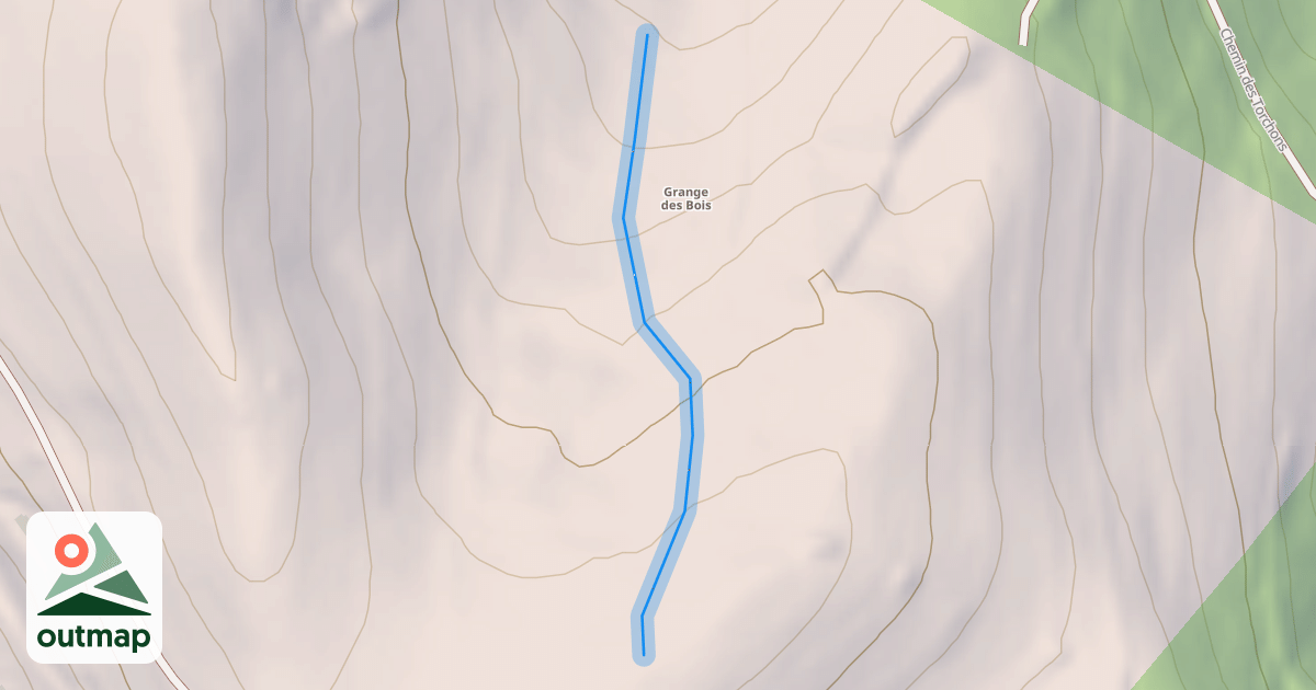 Map of La Grange des Bois