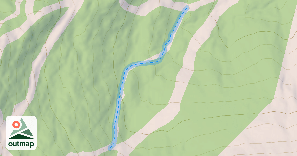 Map of Mikey`s Run