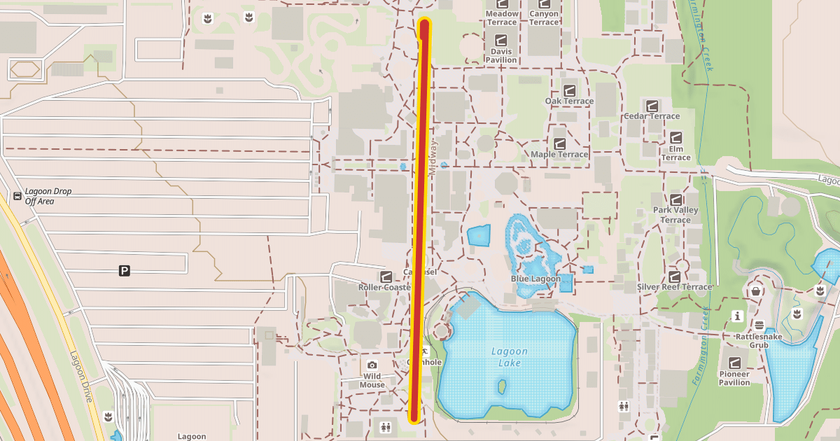 Map preview of Sky Ride