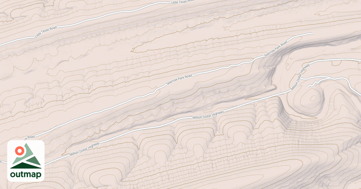 Map of LITTLE TEXAS