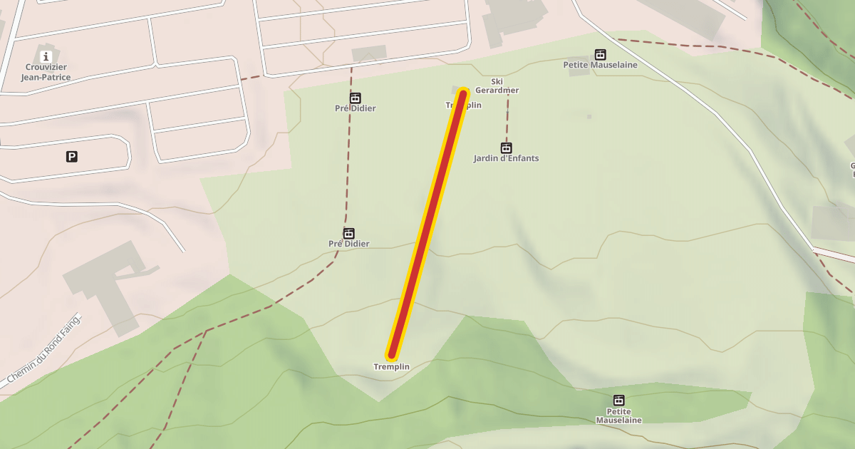 Map preview of Tremplin
