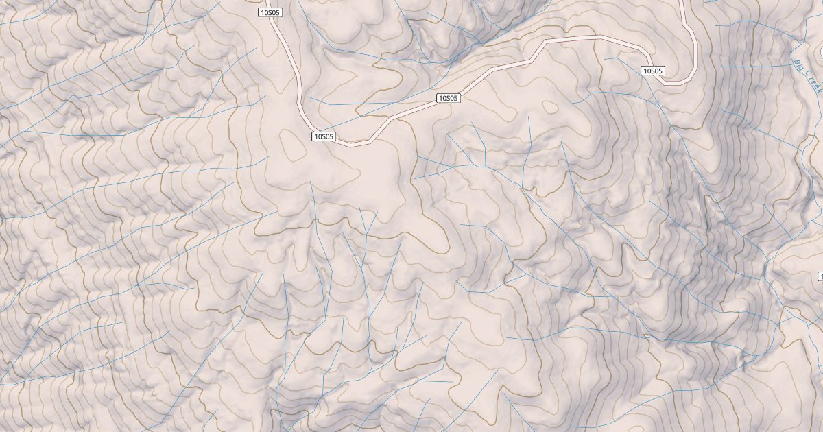 Map preview of Barnes Mountain