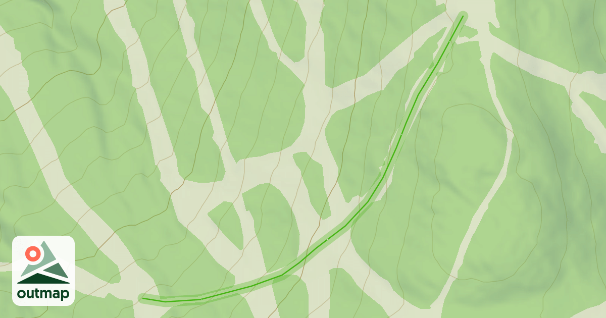 Map of Toboggan Chute