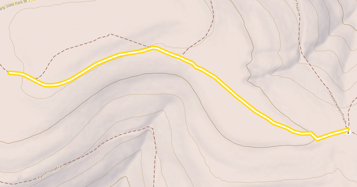 Map preview of Ridge Run Trail