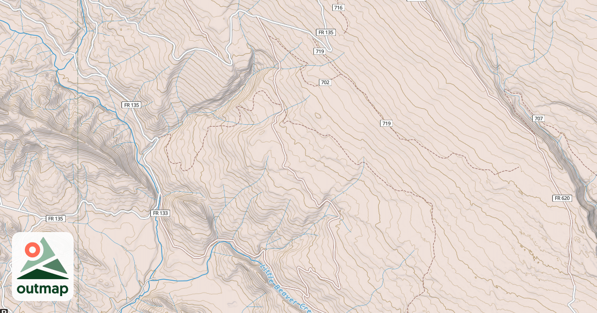 Map of JUNGLE CANYON