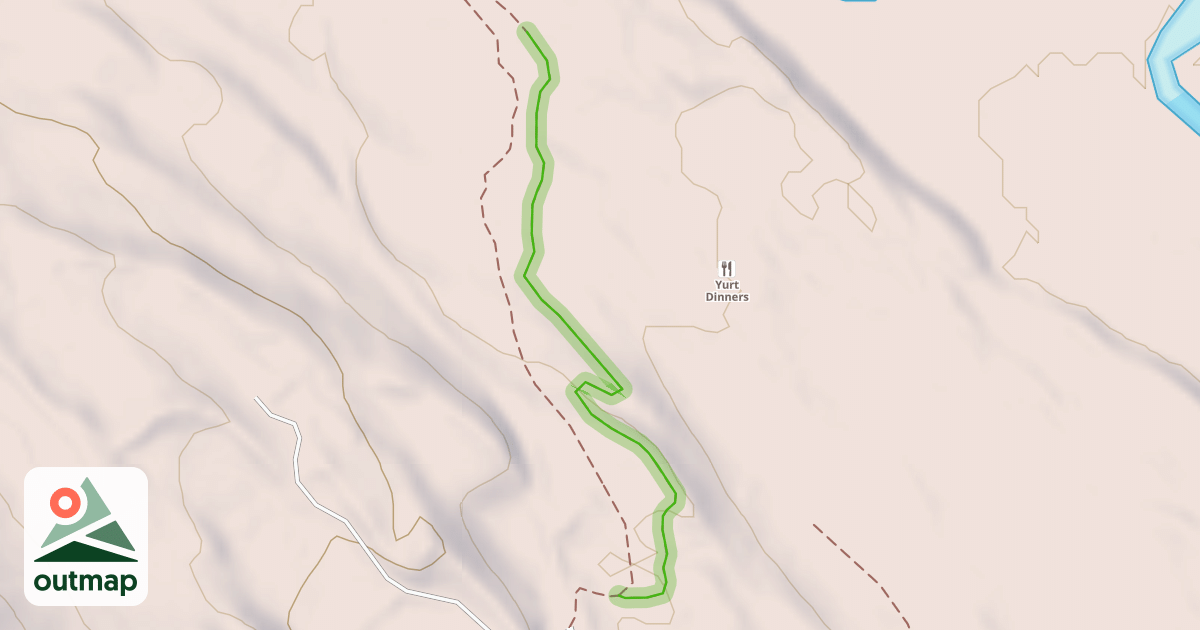 Map of Lower Loop Single Track