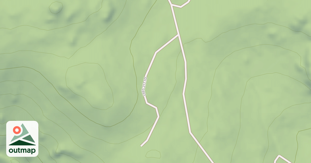 Map of CAVE CREEK SPUR
