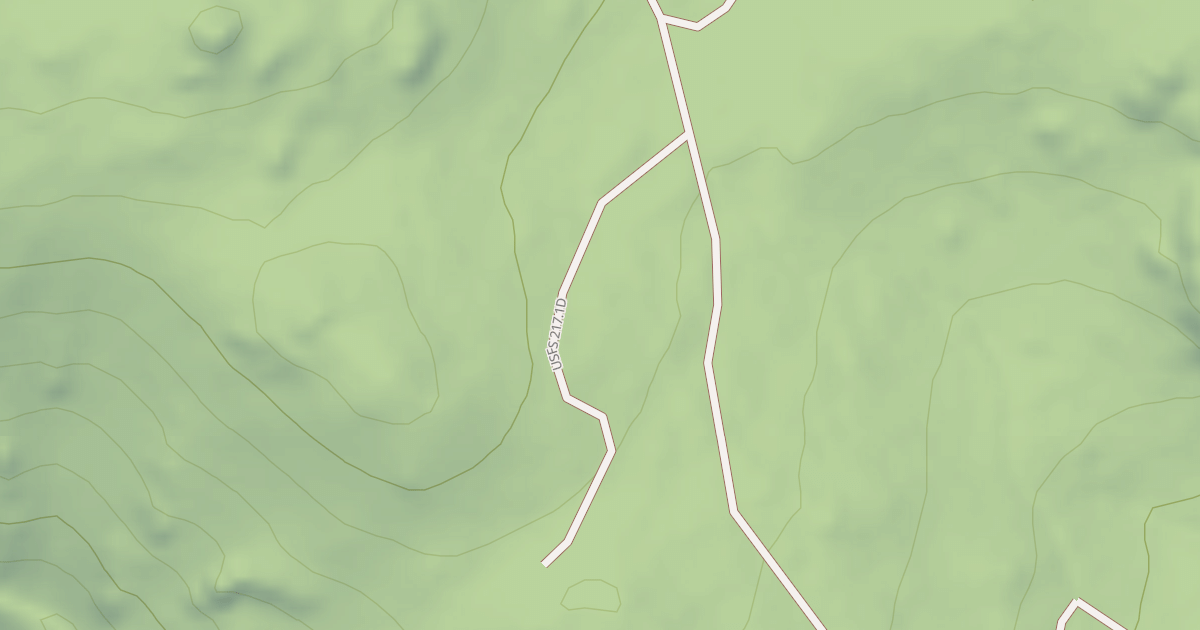 Map preview of CAVE CREEK SPUR