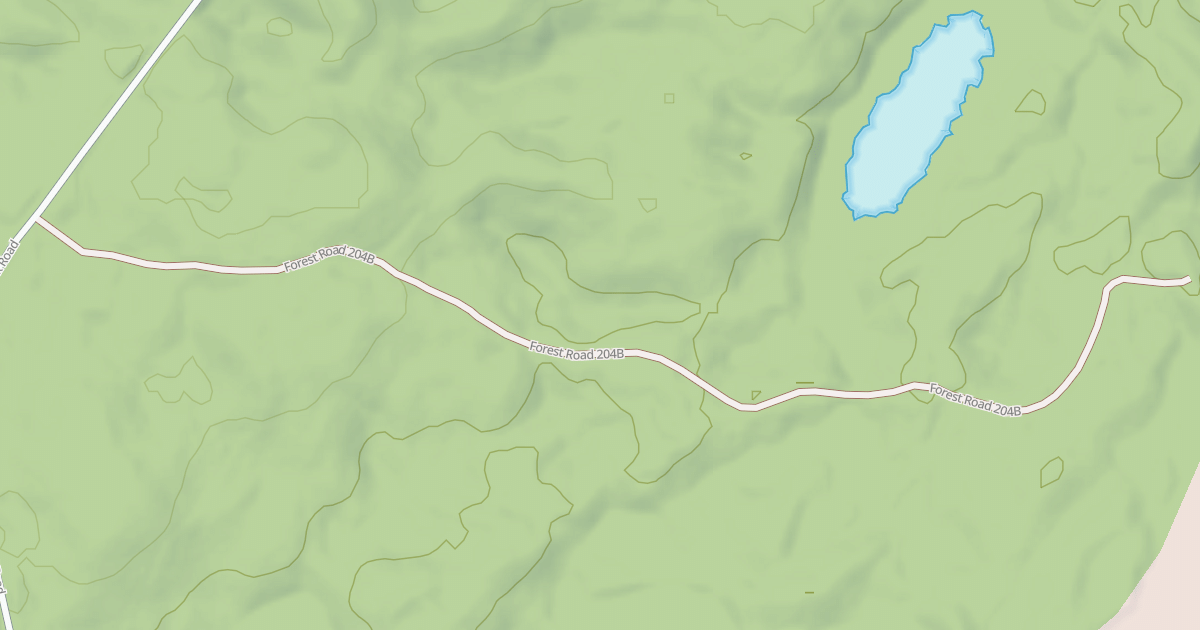 Map preview of FR 204B