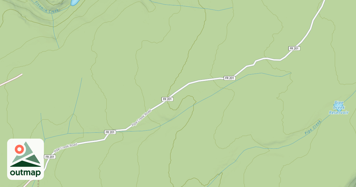 Map of PIPE CRK