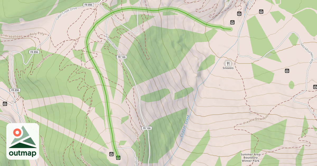 Map of Jack Kendrick