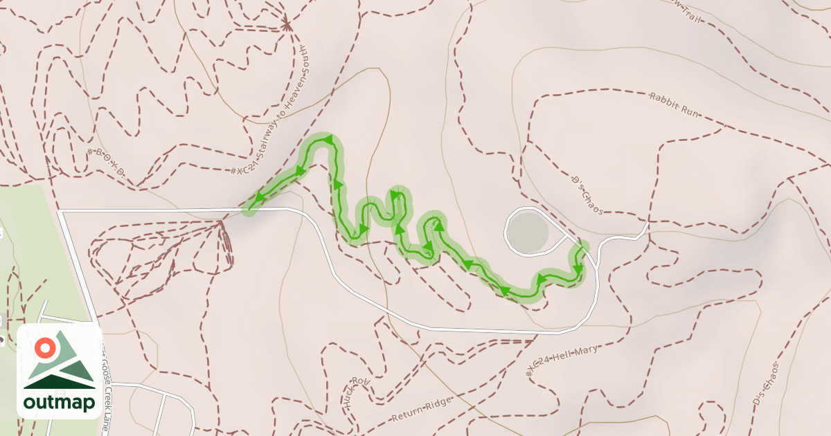 Map of #XC32 Rolling Thunder