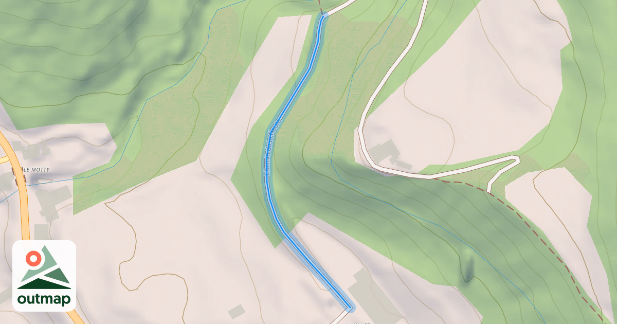 Map of Chemin da la Naute