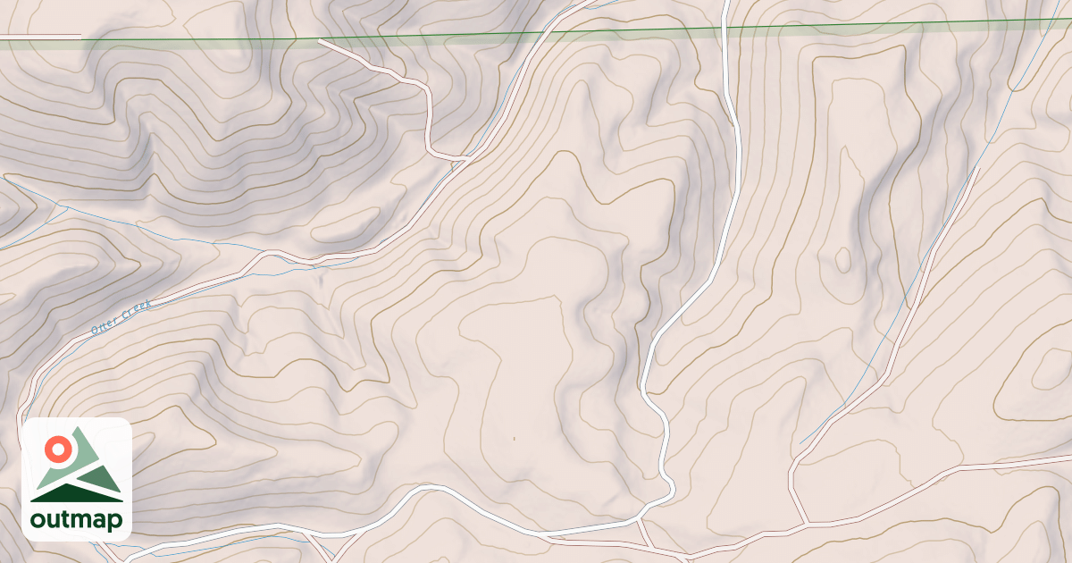 Map of OTTER CREEK