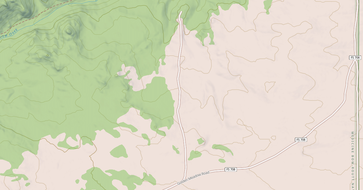 Map preview of GOLDEN MEADOW SPUR B