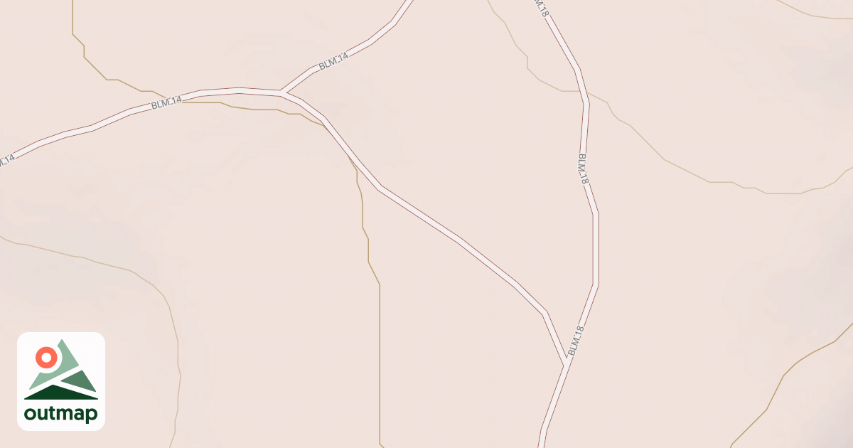 Map of Cut Across Trail