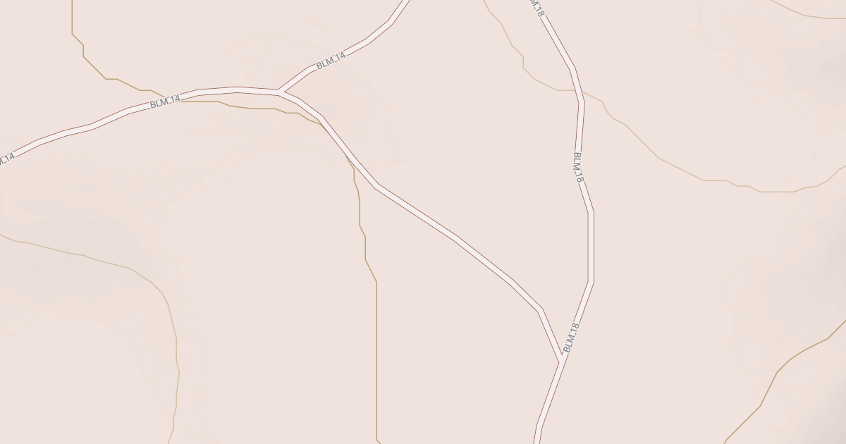 Map preview of Cut Across Trail