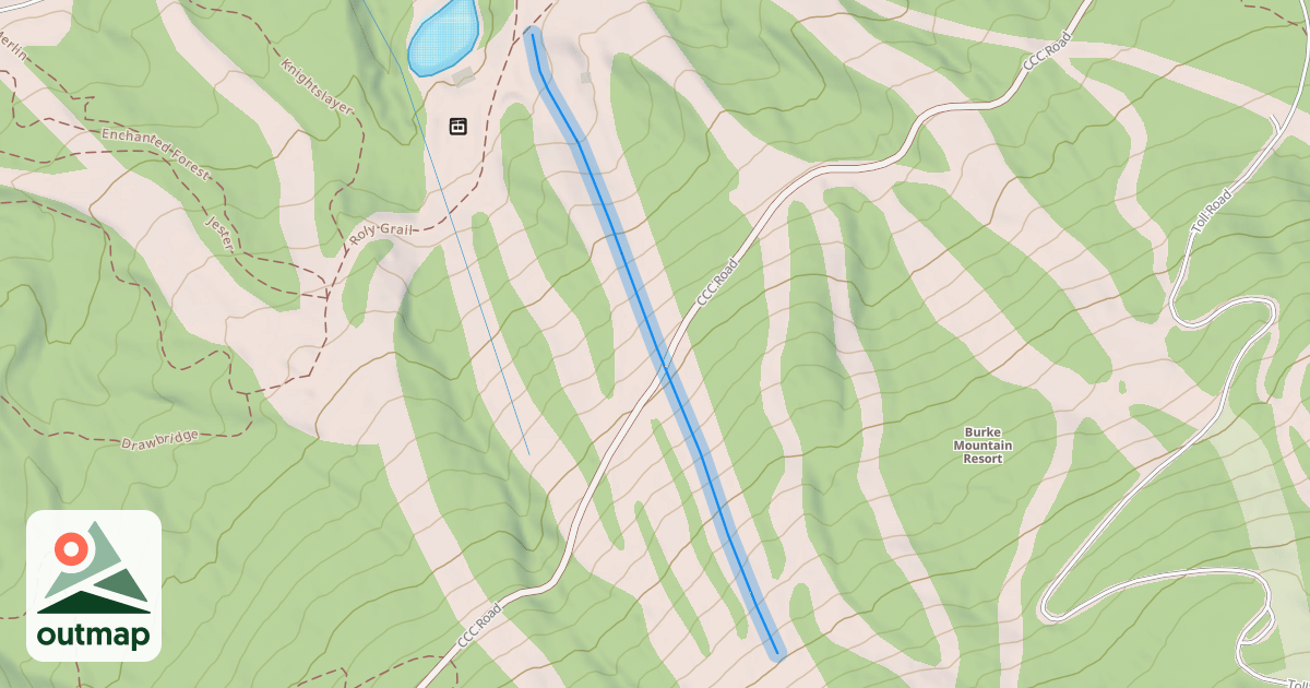 Map of Lower Warren's Way