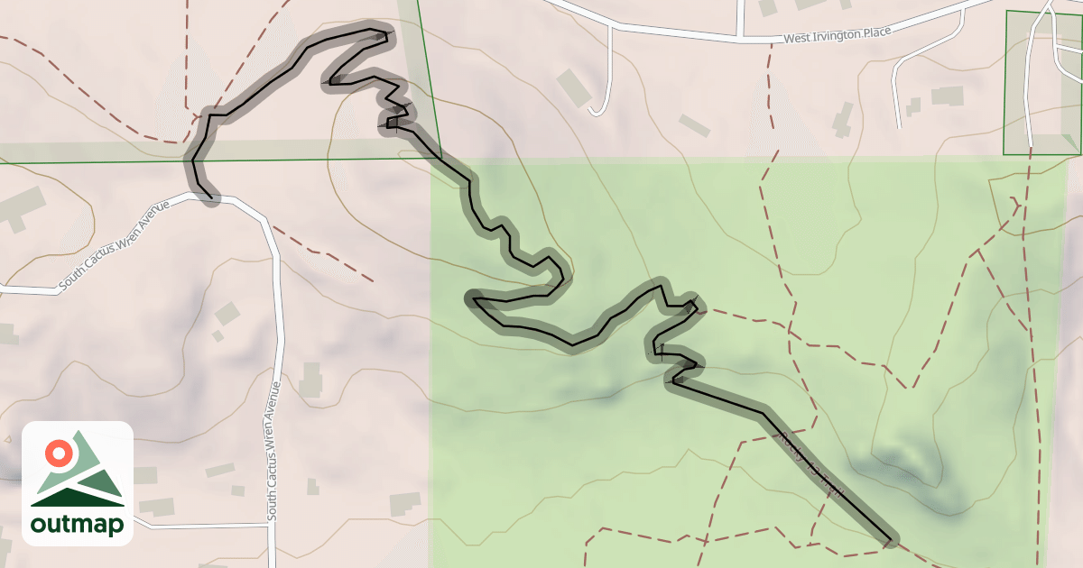 Map of Rocky 13 Trail
