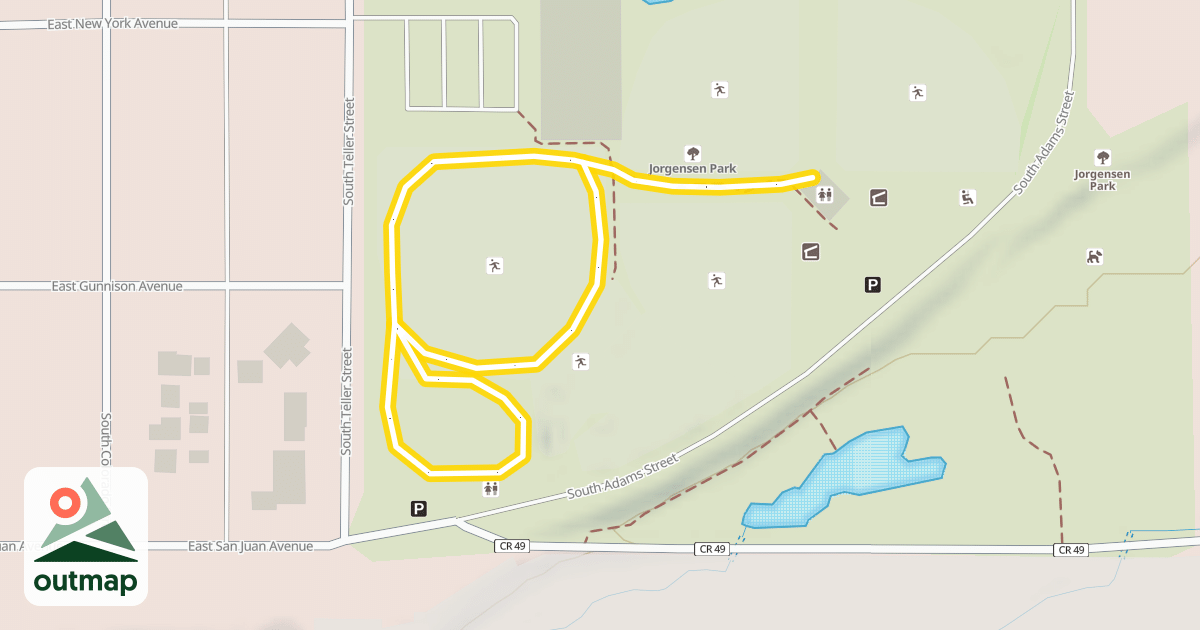 Map of Jorgesen Park