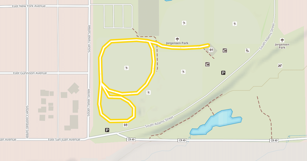 Map preview of Jorgesen Park
