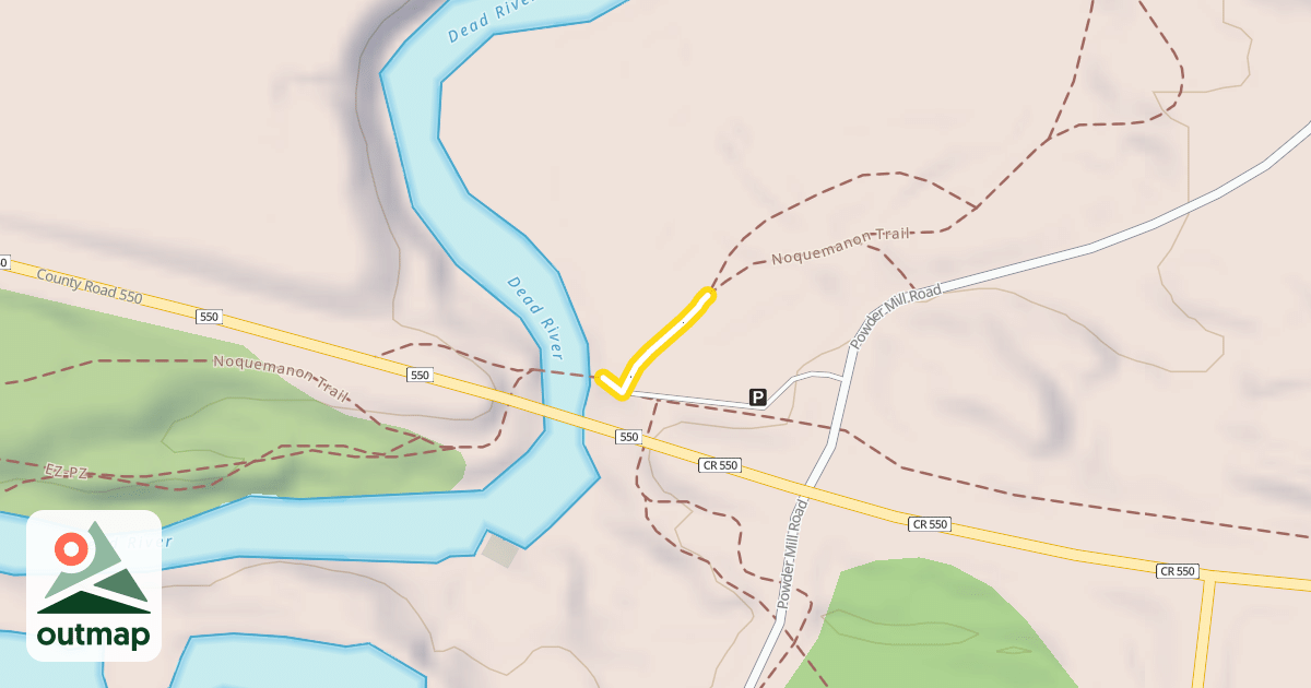 Map of Noquemanon Trail