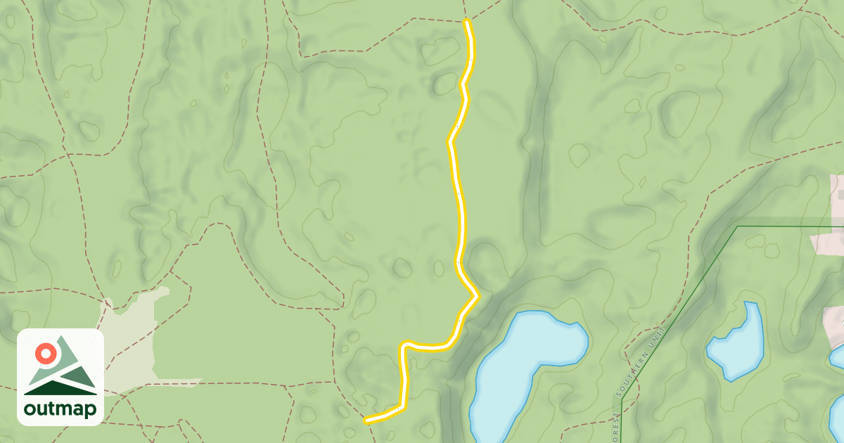 Map of Orange Trail