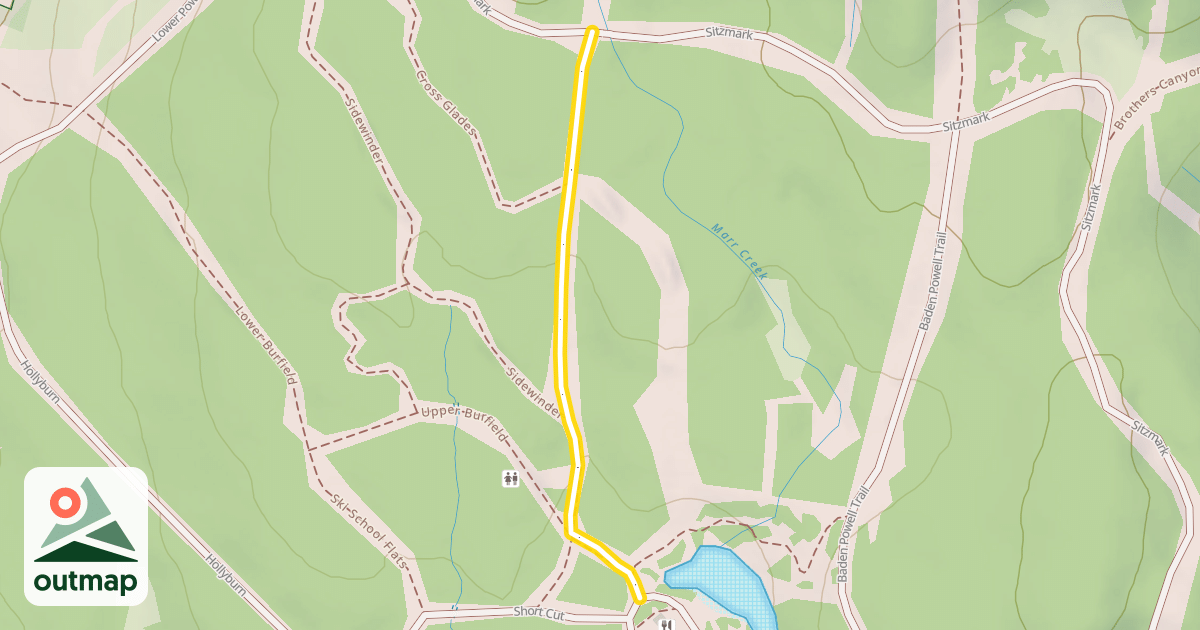 Map of Lower Telemark