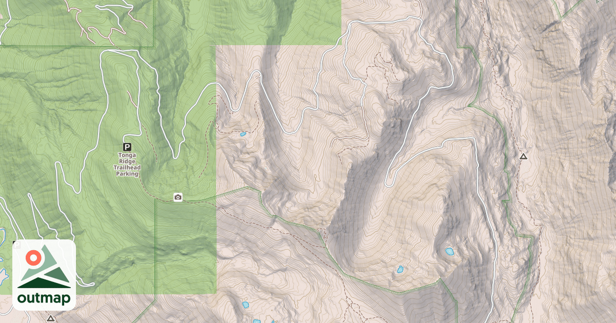 Map of 2605 TONGA RDG.
