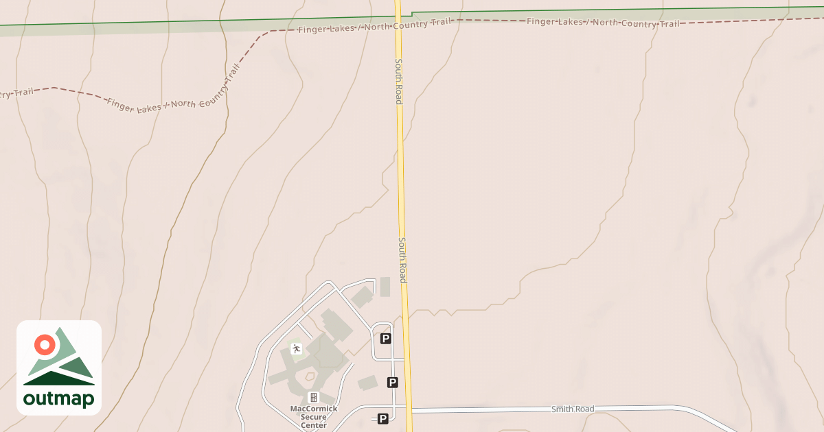Map of Snowmobile Trail