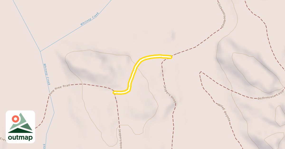 Map of Jaspers Loop