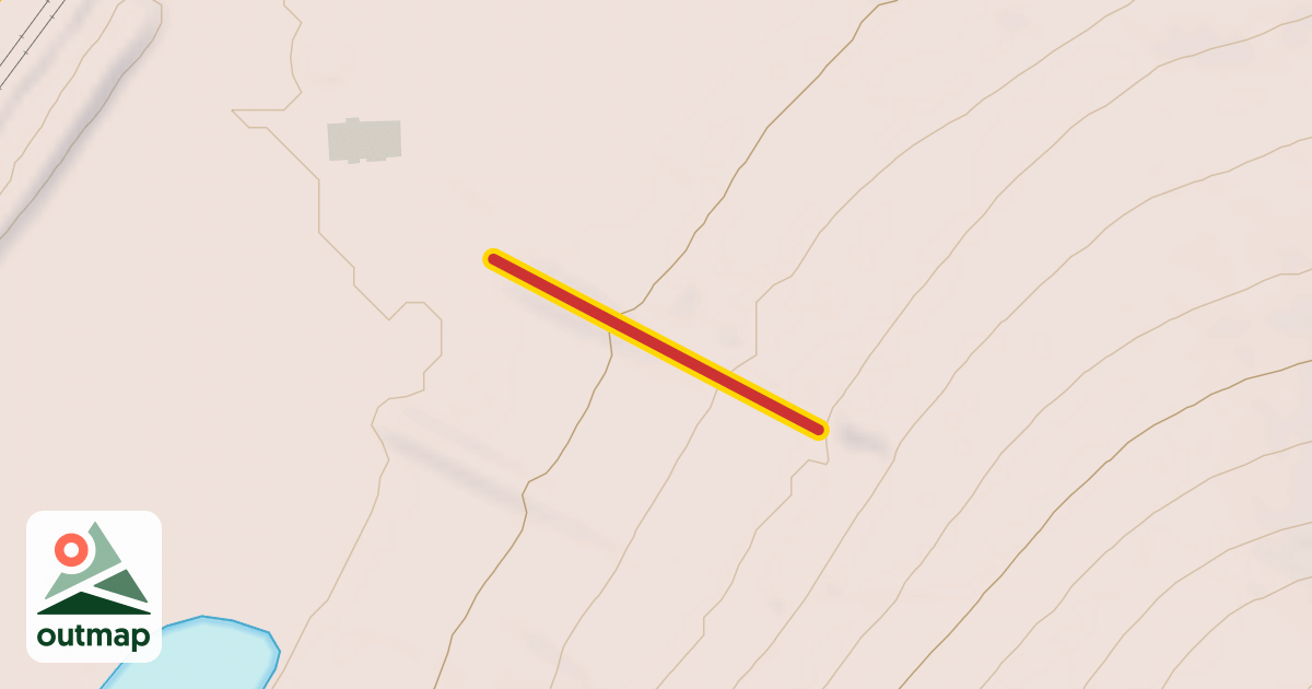 Map of Tubing Tow Rope