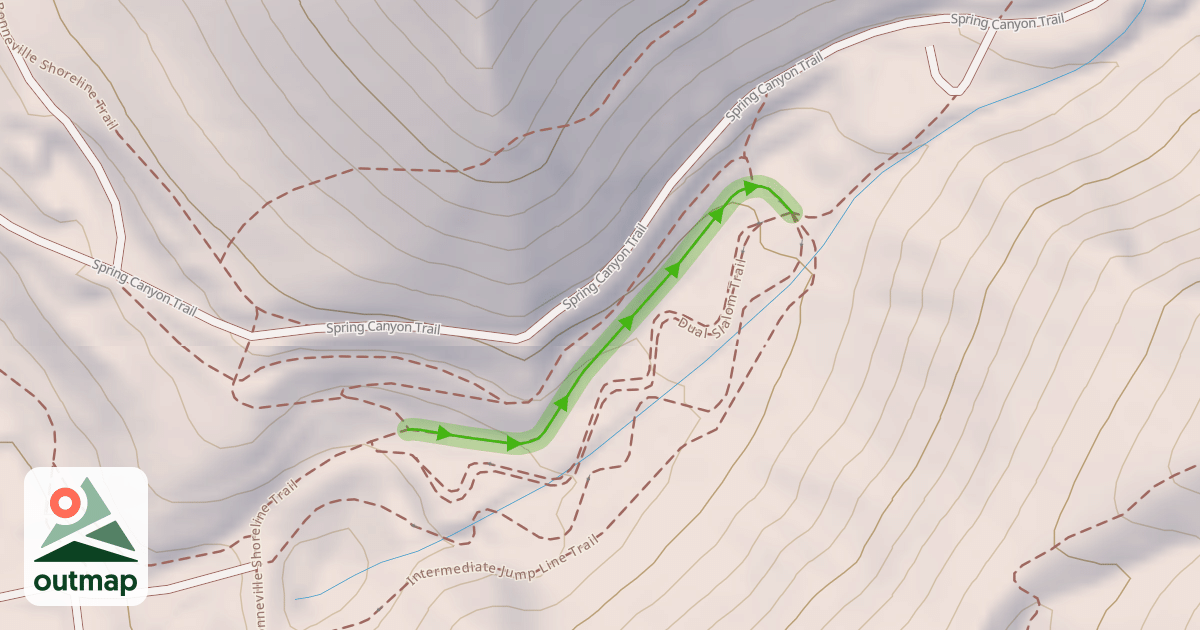 Map of Climb Trail