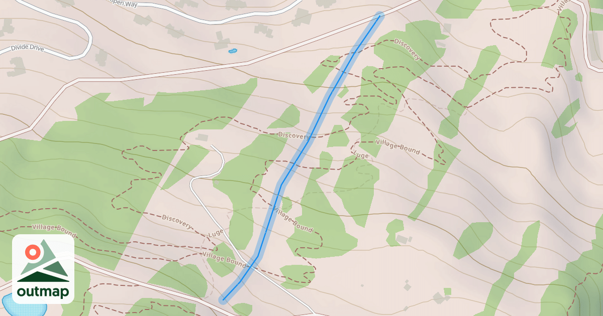 Map of Hal's Hollow (Lower)