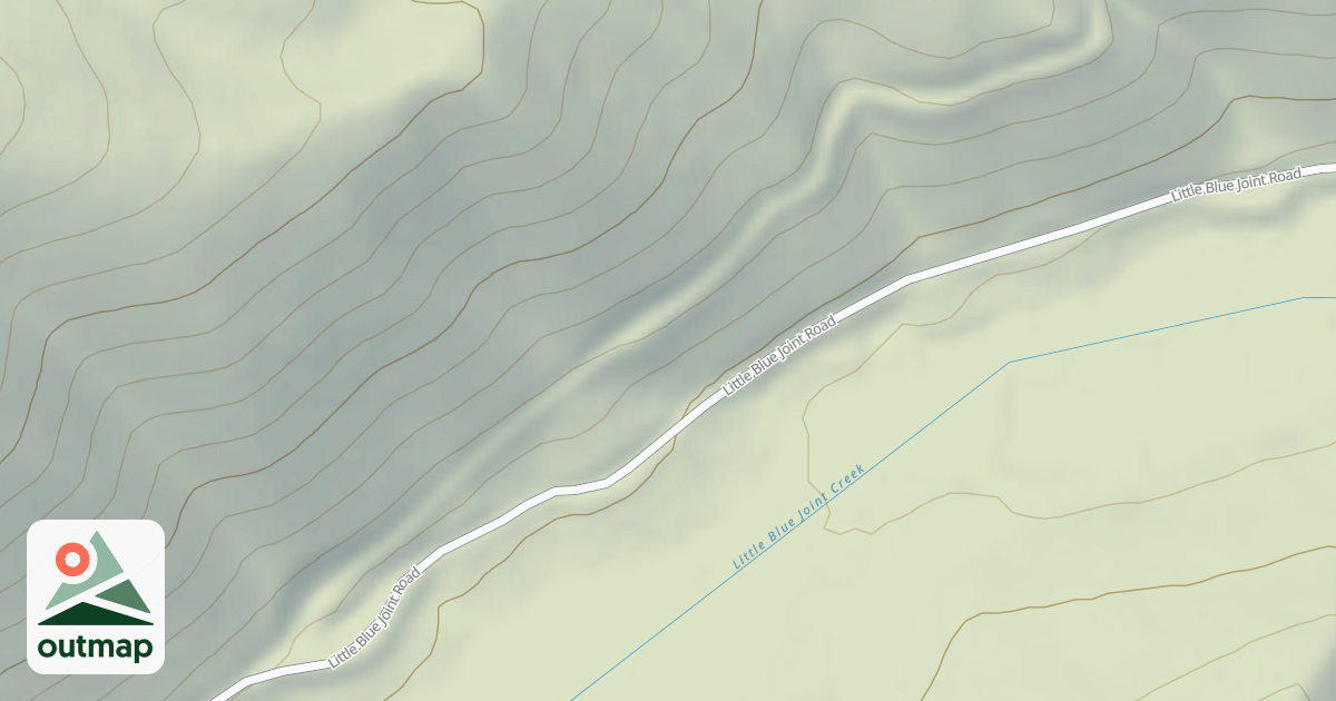 Map of (FDR) LITTLE BLUE JOINT