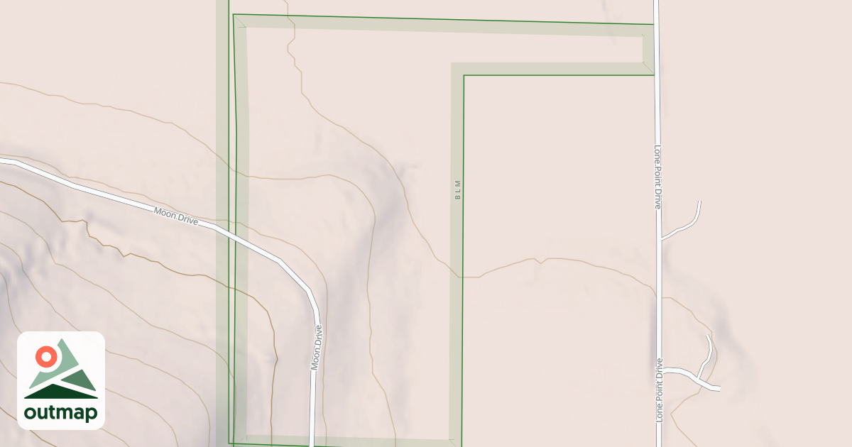 Map of BLM National GTLF Public Motorized Roads ac385ab7-7094-40ab-b8db-759ba1d3f2d5