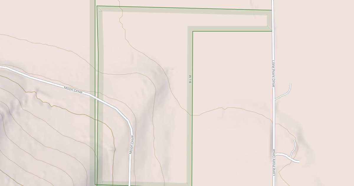 Map preview of BLM National GTLF Public Motorized Roads ac385ab7-7094-40ab-b8db-759ba1d3f2d5
