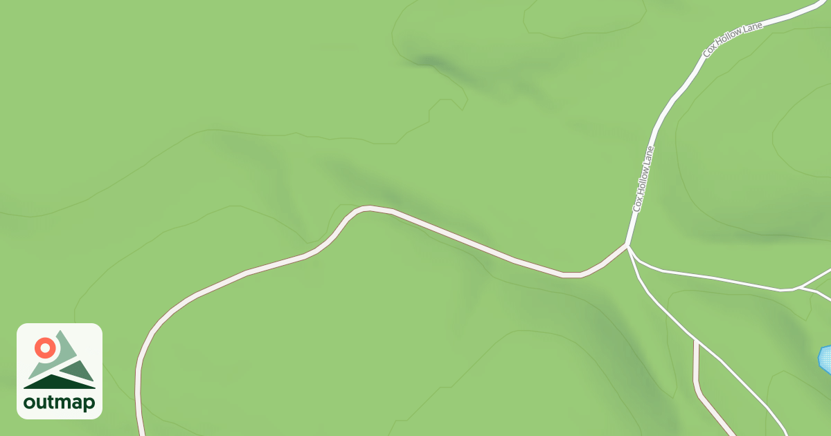 Map of TOM'S BRANCH