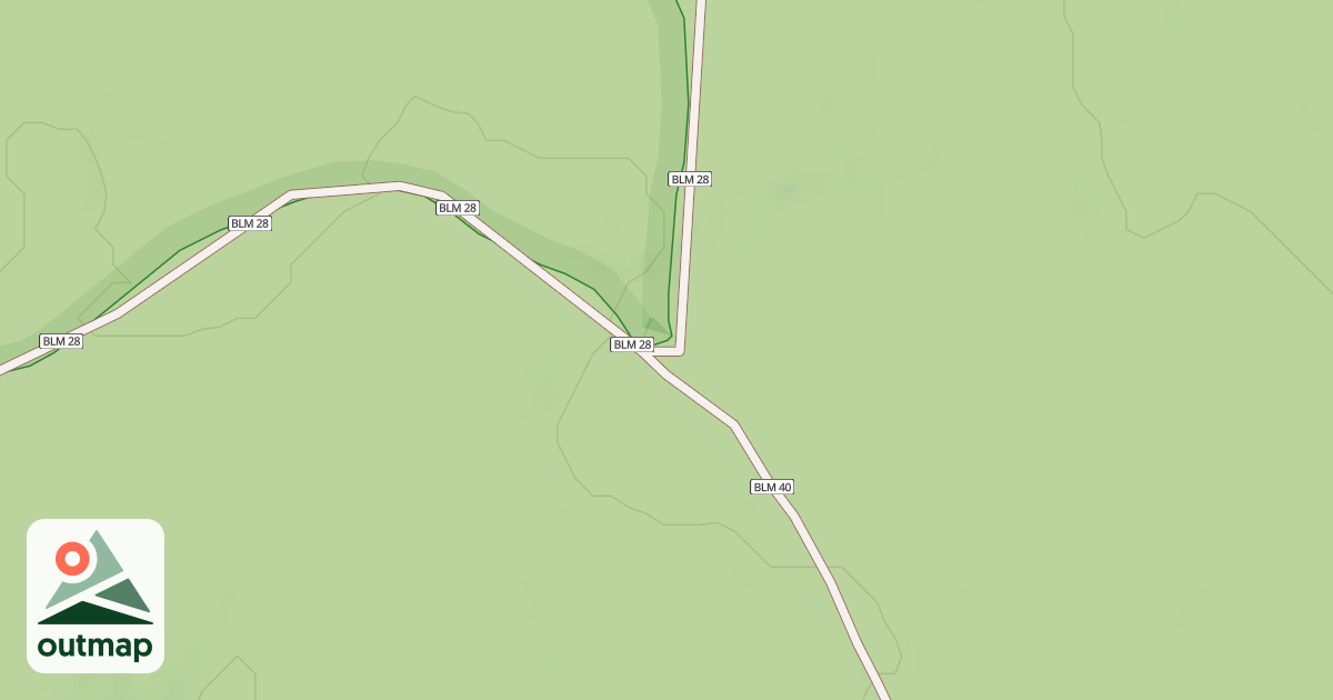 Map of BLM National GTLF Public Motorized Roads 247d0cca-7d72-490d-ac20-d8038e75fff9