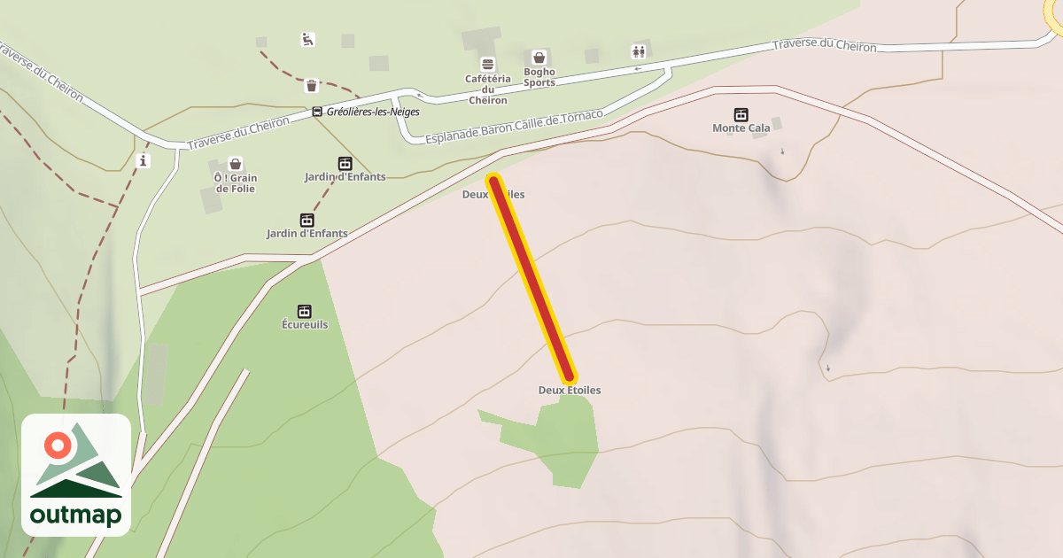 Map of Deux Étoiles