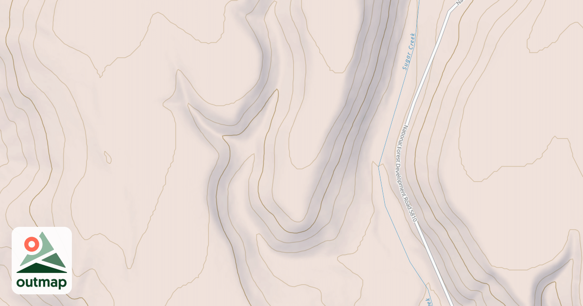 Map of USFS Motor Vehicle Use Map Roads {64EB0463-F84D-433C-ACD0-571032CA590A}