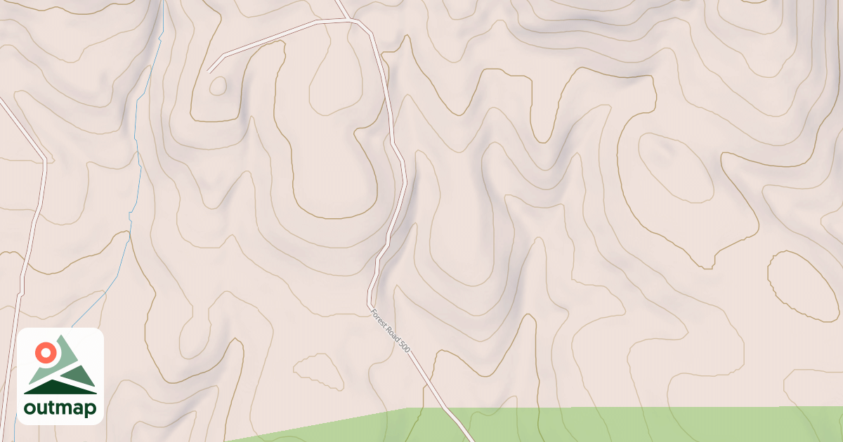 Map of USFS Motor Vehicle Use Map Roads {47C22F81-0AA4-44D9-B264-972E4459852A}