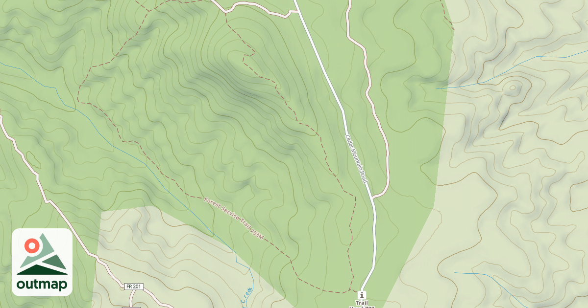 Map of Hilltop