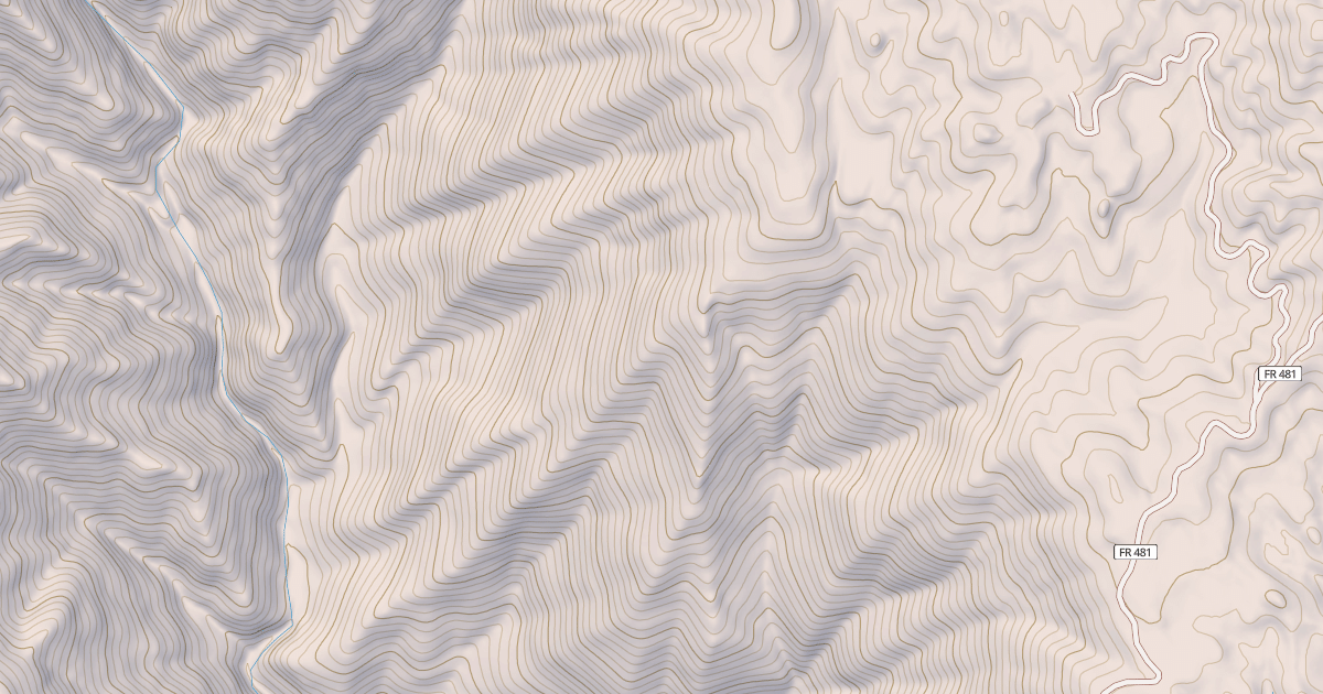 Map preview of DEADMAN FORKS