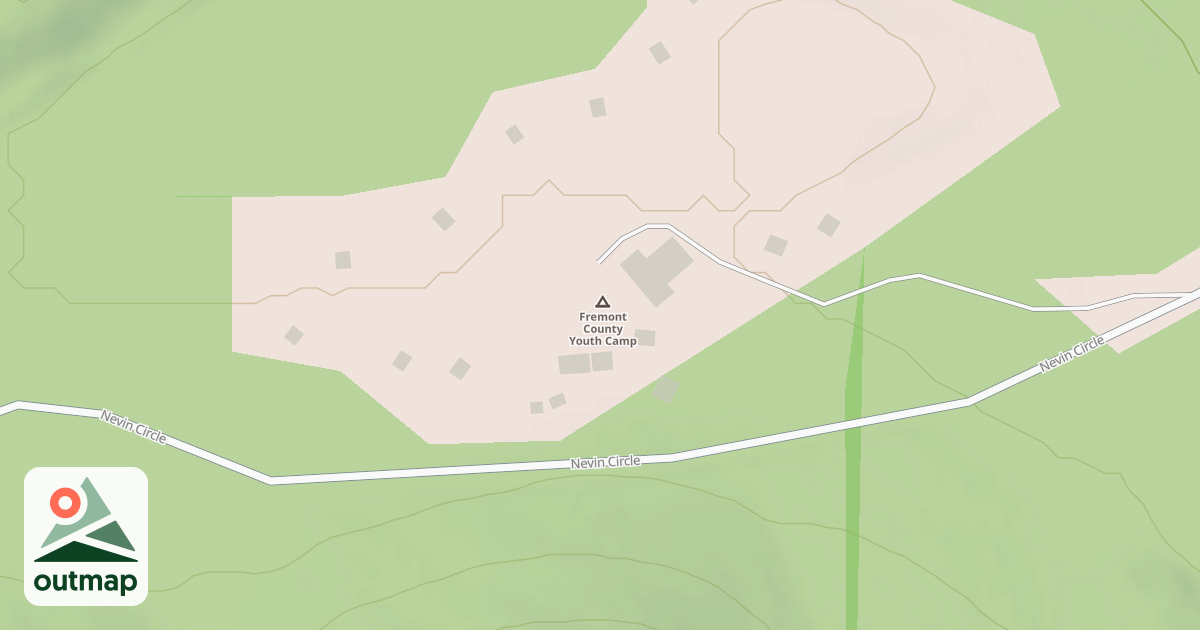 Map of FREMONT COUNTY YOUTH CAMP