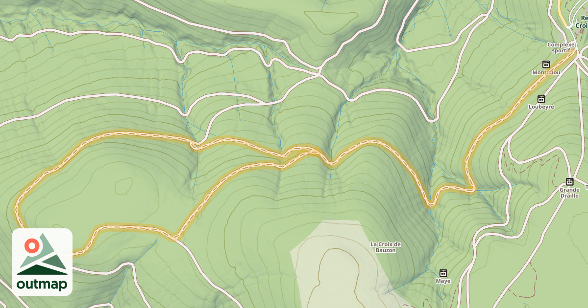 Map of Le Pradas