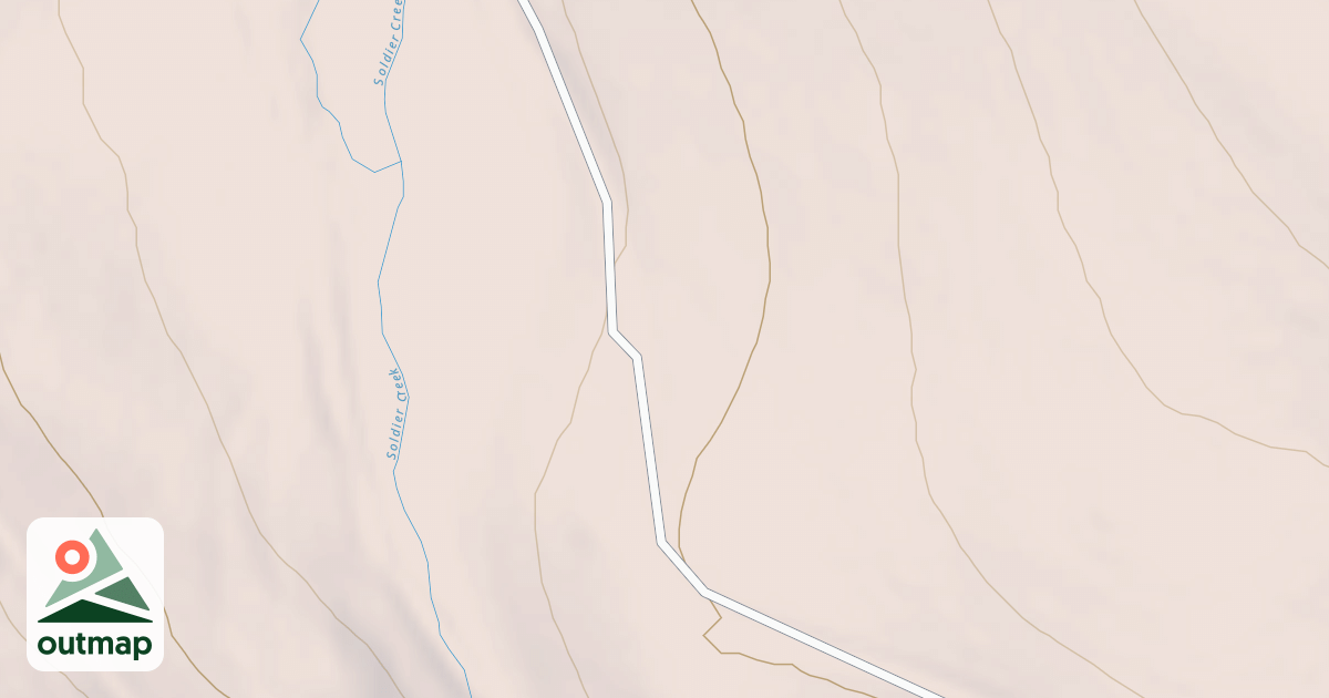 Map of COYOTE (COLLINS 500)